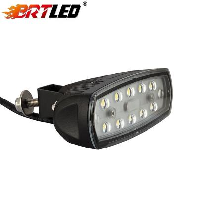 China Die Cast Alminum 6 Inch Led Work Light Oval Led Truck Light IP68 R23 Approved Wide Beam Work Light for sale