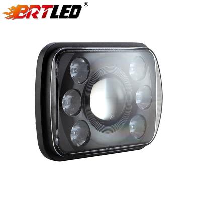 China Automobile Automobile Car 5x7 Inch Square LED Headlight For DOT Approved Truck, CEE R112 LED Headlight Car for sale