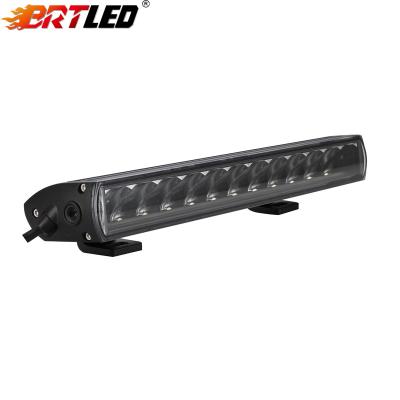 China Slim New 60w LED Light Bar Driving Beam R112 Led Off Road Single Row Led Light Bar 350*38.5*68mm for sale