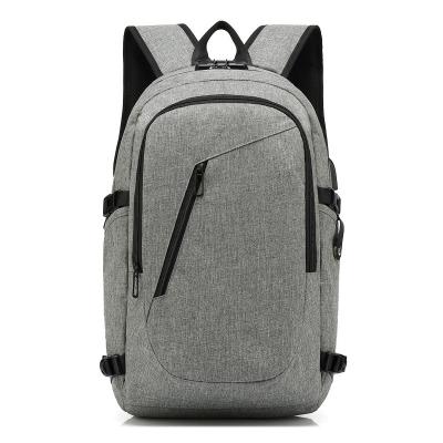 China With USB Charging Backpack Student Computer School Bag Customized USB Backpack Leisure Travel Bag Computer Management Outdoor Men And Women for sale