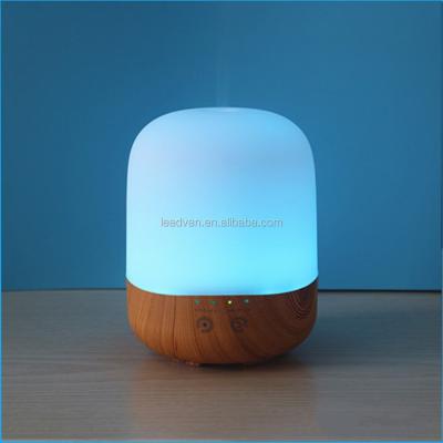 China Essential Electric Aromatherapy Diffuser Air Humidifier Wood Grain 300ml Oil Humidifier Night Light Aroma Ultrasonic Disffuser Launch 2017 New for sale