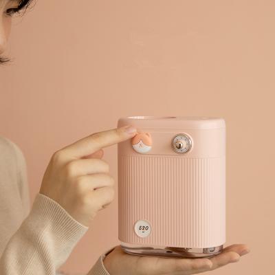 China Desktop Ultrasonic Cute Air Humidifier Pet Vaporizer 520ML Household Diffuse Air Humidifier for sale