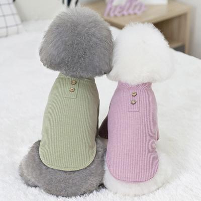 China China Factory Sustainable Pet Clothes Fashion Dog Clothes Wholesale High End Pet T-shirt For Summer for sale