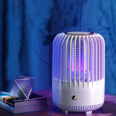 China PORTABLE Electric Indoor Mosquito Trap Mosquito Killer Lamp With USB Power Supply Electric Shock Physical Killing Mosquito For Bedroom for sale