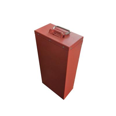 China Red Lift Truck Lithium Battery With 60Ah Capacity For Heavy Duty Applications for sale