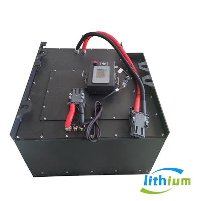 China 48V Forklift Lithium Iron Battery With LiFePO4 Cell For Heavy Duty Electric Car for sale