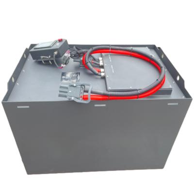 China Lithium LiFePO4 Forklift Battery Pack With BMS Metal Box REMA And SB Plug for sale