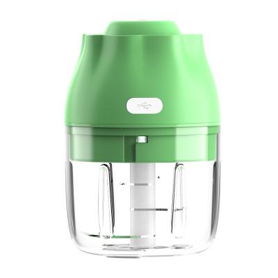 China Sustainable Home Instrument Chopper With Containers Easy Green Kitchen Tools Juicer For Handburger for sale