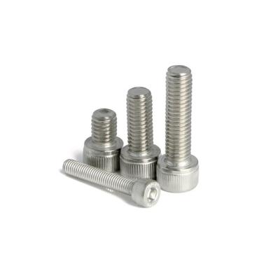 China Allen Stainless Steel SS304 SS316 Socket Head Bolt With Free Samples M6*85 DIN933 OEM Fastener Stock for sale