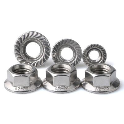 China Heavy Industry China Manufacturer Stainless Steel Flange Nut for sale