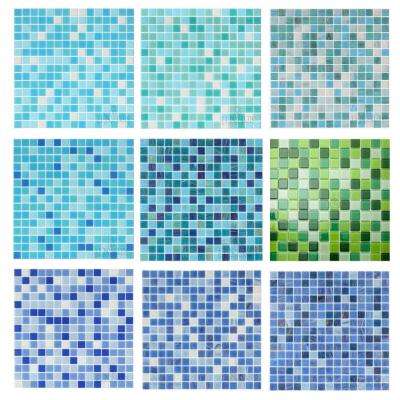 China Parquet Swimming Pool Mosaic Customized Design Manufacture for sale