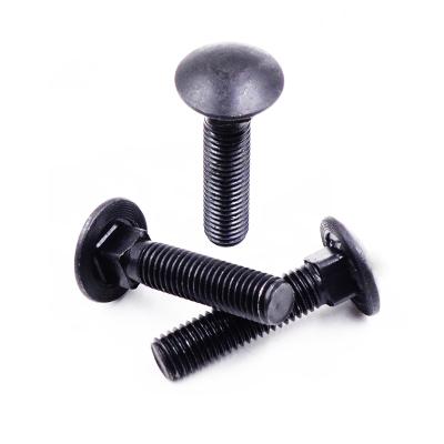 China New Designer Customized Steel Bolts Round Head Square Stainless Mechanical Zinc Single Neck Carriage Bolt for sale