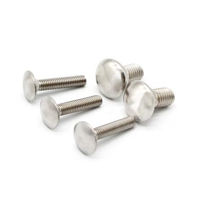 China Round Head Square Neck Automatic Professional Mushroom Round Head Square Neck Stainless Carriage Bolts for sale