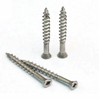 China Wholesale high quality steel structureMetal coated countersunk self-tapping screw square hole square hole cut drywall coated countersunk screw for sale