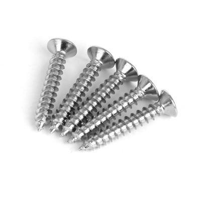 China Good Quality Anti-vandal Drill Flat Point Or Point Pointed Flat Head Self Tapping Roofing Screws for sale