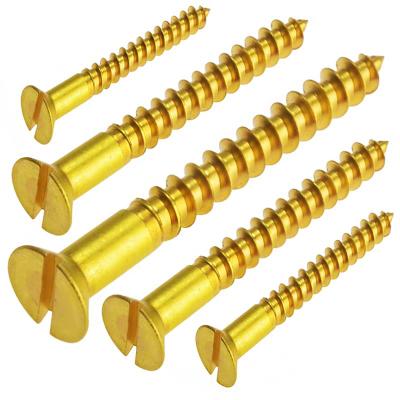 China Oval High Quality Safety Screws Wood Concrete Brass Screws Covers Small Cavity for sale