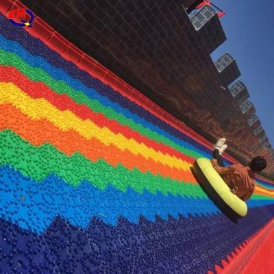 China Hot-Popular Outdoor Fun Rainbow Dry Snow Slide Outdoor Slide for sale