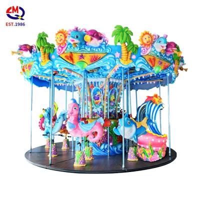 China Over 5 Years Carnival Amusement Park Dies Merry Carousel Outdoors Go Around Carousel Horse Rides For Sale for sale