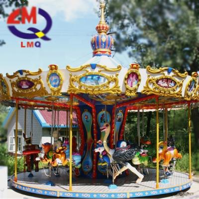 China Over 5 years old carnival games kids ride merry carousel amusement park games go around the carousel for sale