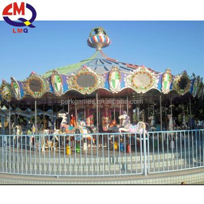 China Faiground China Made High Quality Carousel 16 Seats Amusement Park Ride For Sale for sale