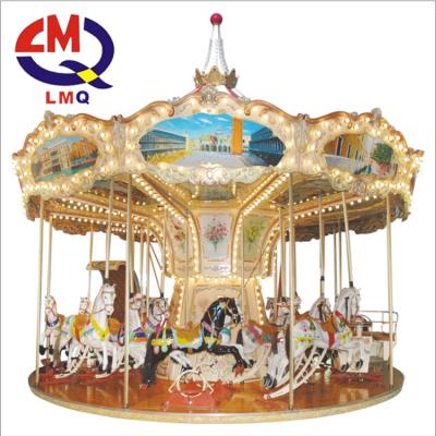 China Over 5 Years China Factory Amusement 16 Carousel Horse Seats For Sale for sale