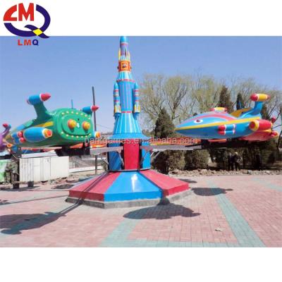 China Over 5 year old 16 seats self control flat kiddie rides helicopter for sale