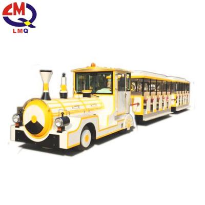 China Imitation of antique cheap theme park rides electric trackless train / diesel train locomotive for sale