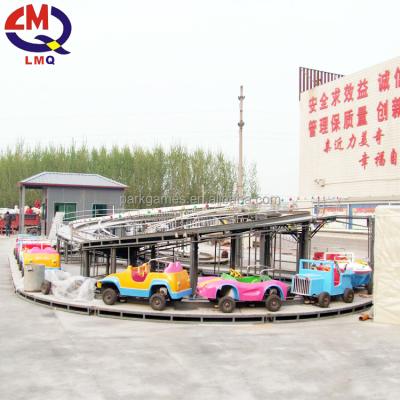 China Over 5 Years Big Amusement Amusement Park Ride Kids Outdoor Play Mini Amusement Shuttle Bus For Sale for sale