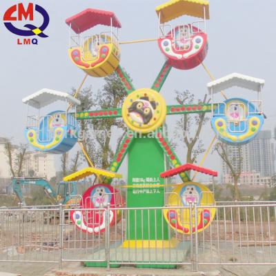 China Hot Outdoor 12 Seat FRP Limeiqi Stainless Steel And Amusement Park Mini Ferris Wheel Ride for sale