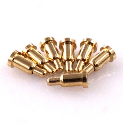 China Male 4.5 Pin Spring Loaded Pogo Pin Connector Mm Size SMD PCB Straight Single Flange 2.0mm 12VDC 1A Spring Contact for sale