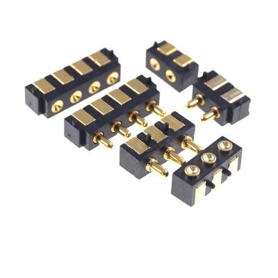 China male & Female Right Angle Male Female Protective SMT Spring Headers Target Launch Horizontal SMD HSMT 2 3 4 Pin Pogo Pin for sale