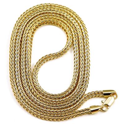 China Hip Hop PVD Plated Stainless Steel Jewelry 4mm Snake Chain Necklace Fashionable Streetwear Necklace Tasty Drop Shipping for sale