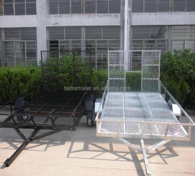 China Car Trailer Power Coated Tandem ATV Trailer , Ramp , Utility Trailers for sale