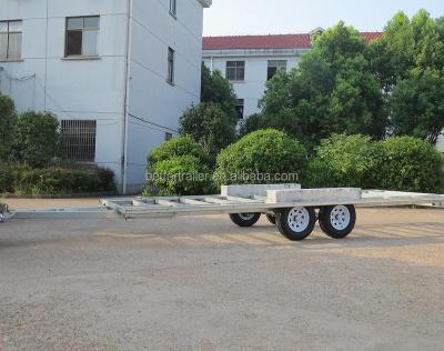 China Easy moving trailer chassis, chassis for moving cabin, moving house chassis for sale