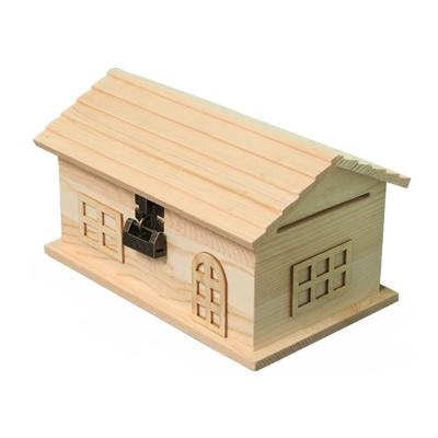 China 100% Eco-Friendly New Money Box Money Box Dollar Money Box Wooden And Bamboo Savings Bank for sale