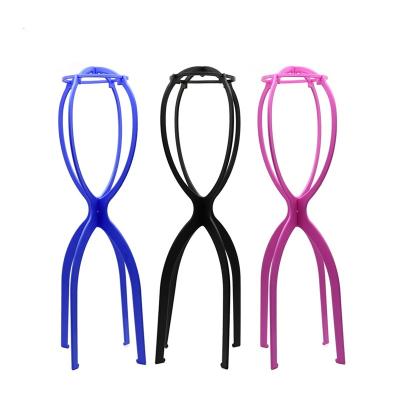 China For home use manufacturers produce simple thickened frame improved design wig stand for sale