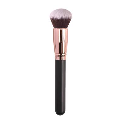 China High Quality Flat Brush Simple Base Around Main Slanted Head Flat Head Makeup Powder Brush for sale