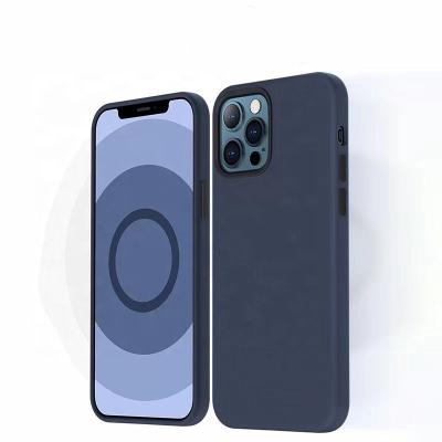 China Official Shockproof Liquid Silicone Case For iPhone 13 Pro Max Case Magnetic Luxury Animation Wireless Charging Cover For iPhone 12 Pro for sale