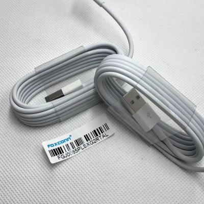 China Mobile phone original Foxconn usb cable 8ic E75 chip data charging cable 2m/3ft for phone11 12 X XS max for sale