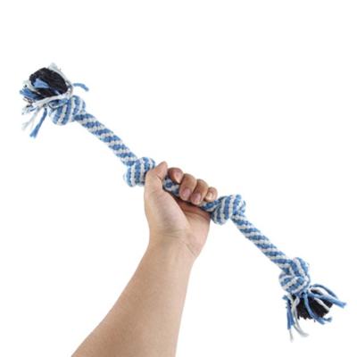 China Large Sustainable Cotton Rope Dog Toys for Large Breed Aggressive Chewers for sale