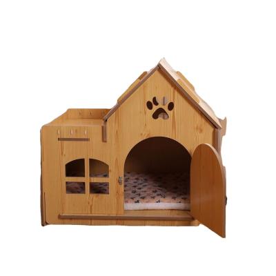 China Breathable Nanjing Hanshi Manufacturing Wholesale Cat House Cat Nest Cat Climbing Frame Solid Wood for sale