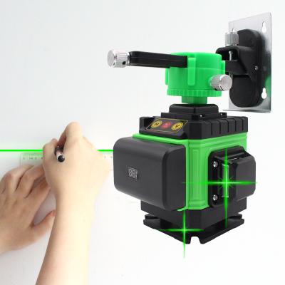 China GAIDE Green Automatic Self-Adjusting Beam Construction 3d Laser New 360 Rotary Level 14x8x8cm for sale