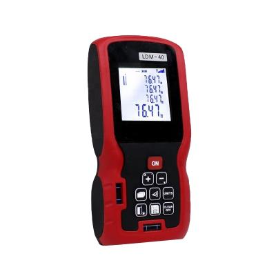 China Best Handheld Digital Laser Distance Meter 100m 125X60X30mm for sale