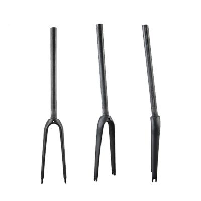 China Good Quality Front Rigid Carbon Fork BMX Bicycle Fork T808 Carbon Fiber Bicycle Suspension Low Price BMX for sale