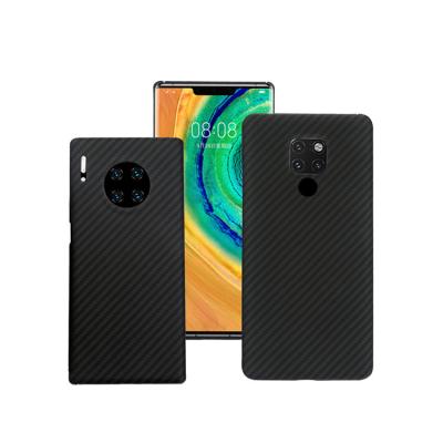 China Anti-fall Hot Selling Carbon Fiber Mobile Phone Shockproof Simple Case For HUAWEI Mate20X Mate30 pro for sale