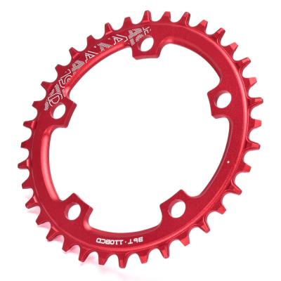 China Road 110BCD Bicycle Tooth Plate Aluminum Alloy 38t 58t Sprocket Bicycle 110 BCD Bicycle Tooth Plate Sprocket for sale