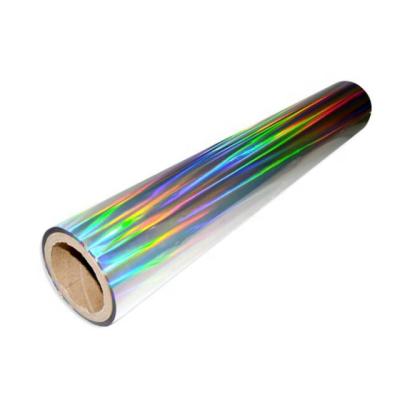 China PET Moisture Proof Transparent Film Holographic Thermal Lamination Film for sale