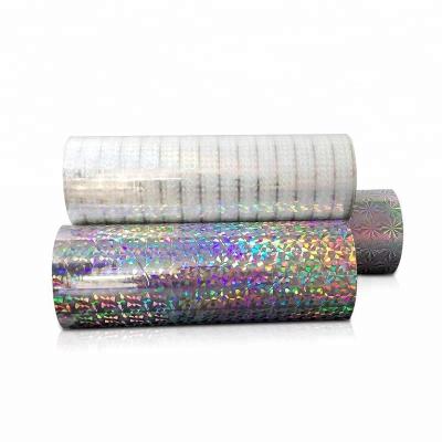 China Glossy Bopp Film Moisture Proof Thermal Lamination Holographic Film With Paper for sale