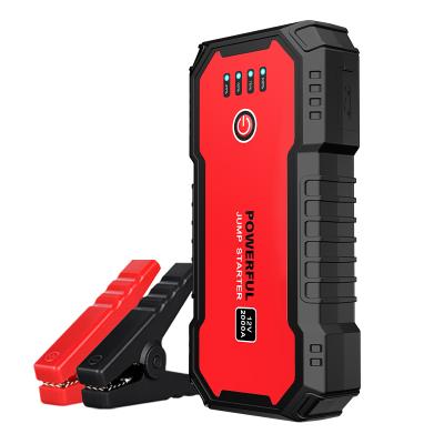 China 12V Booster Advanced Backup High Performance PowerPack Durable Jump Starter 2000A For 12V Vehicles Jump Starter 16000mAh Te koop