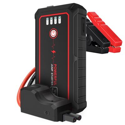 China Newest Design Hot Sale 12000mAh Car Battery Booster Powerpack Battery Charger Jump Starter for Gasoline and Diesel Trucks Jump Starter for sale